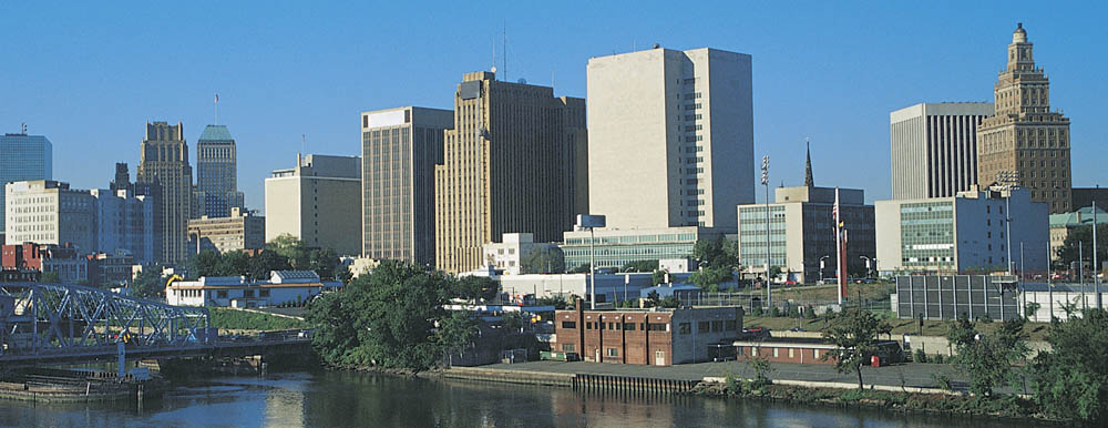 Skyline of Newark , New Jersey