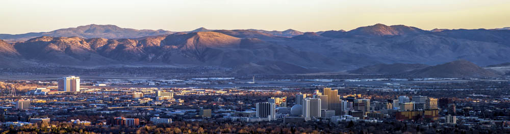 skyline in Nevada