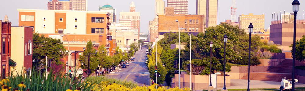 Image of skyline in Iowa