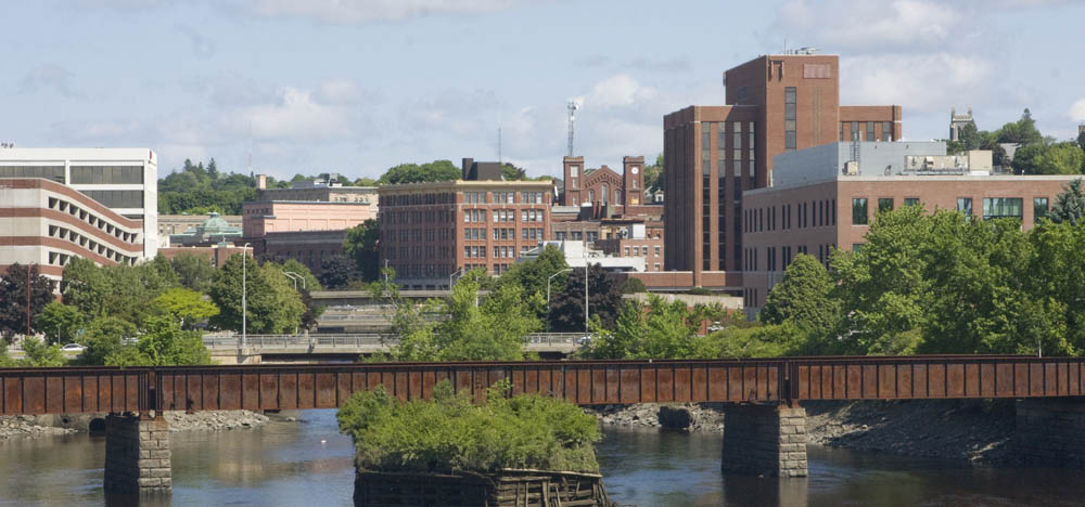 Maine skyline