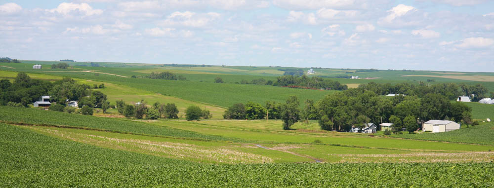 rural landscape in Nebraska