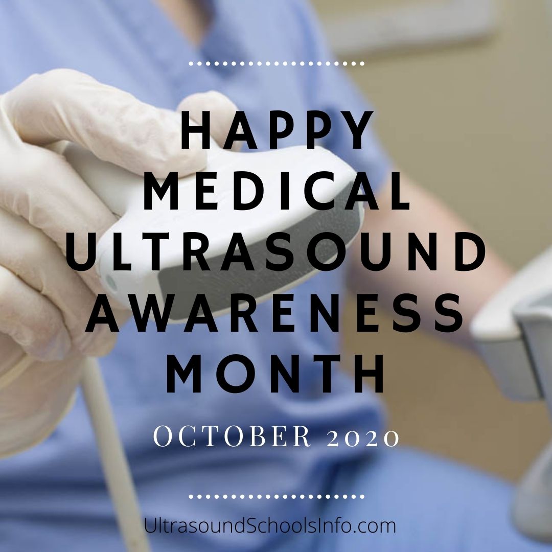 October is Medical Ultrasound Awareness Month