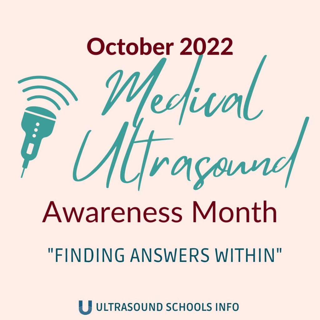 October2022 - Medical Ultrasound Awareness Month